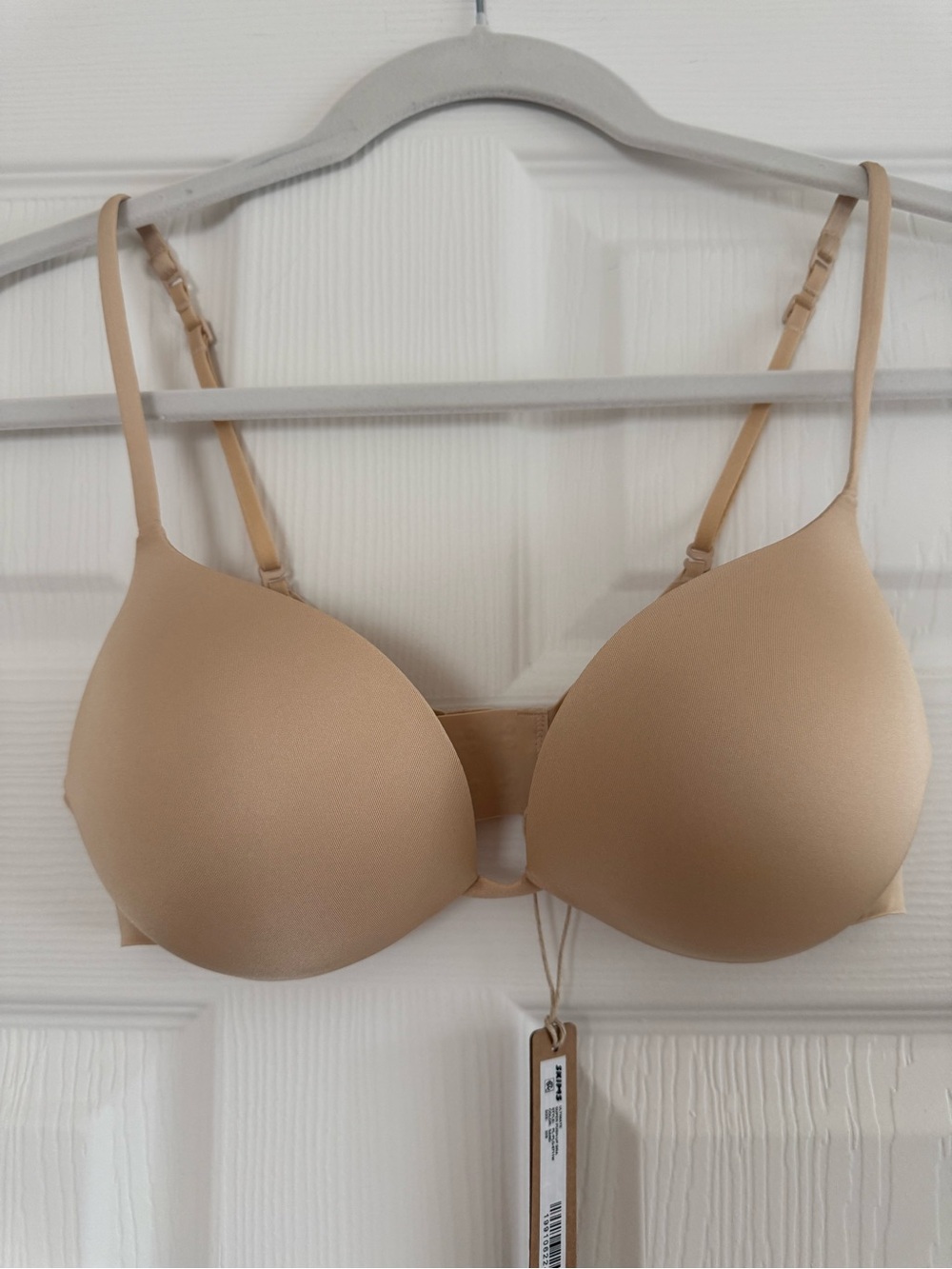 Skims Ultimate Super Push Up Bra 32B Sand NWT